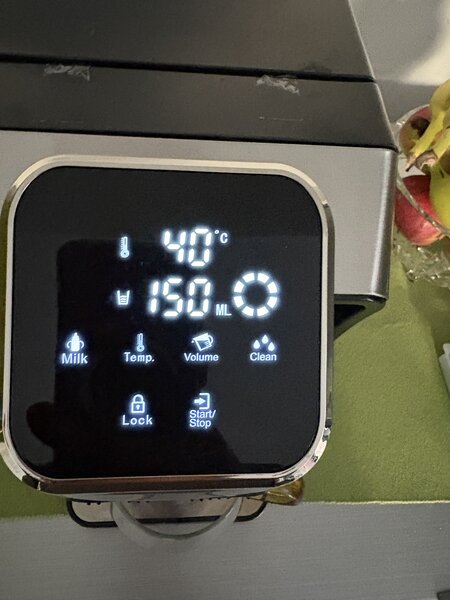 Vand dispenser de apa calda si lapte KitchenBrothers KB754, produs nou, far